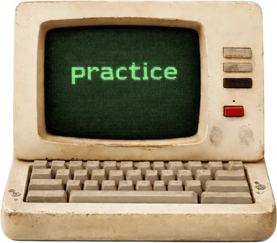 Practice computer